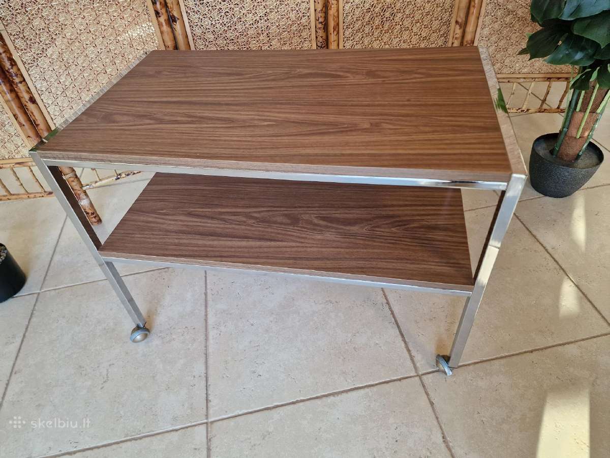 Vintažinis mid century konsolinis staliukas - nuotraukos Nr. 8
