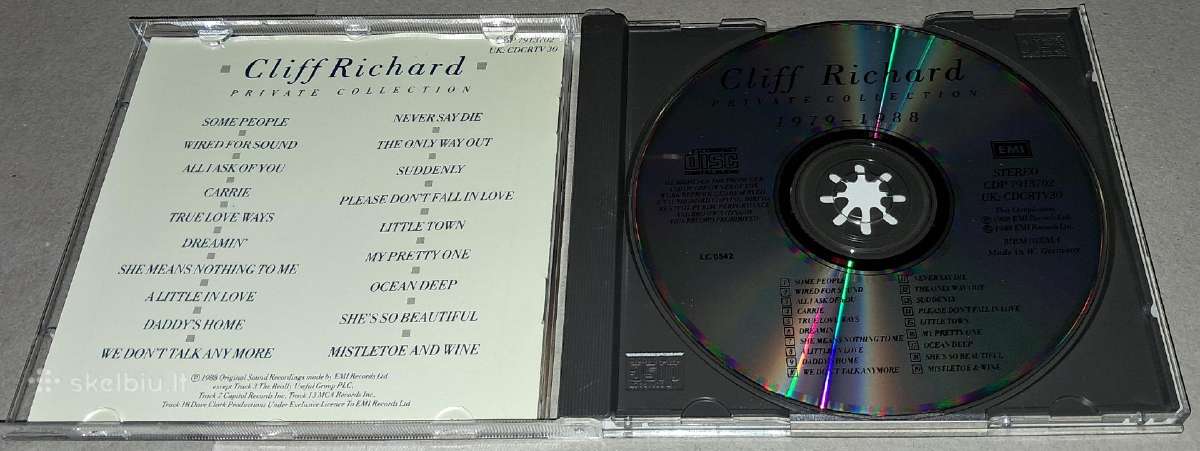 Cliff Richard – Private Collection (Audio CD) - nuotraukos Nr. 3