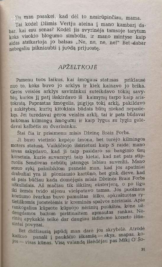 A. Maršalas "Papasakok apie Kalakutą, Džo" - nuotraukos Nr. 3