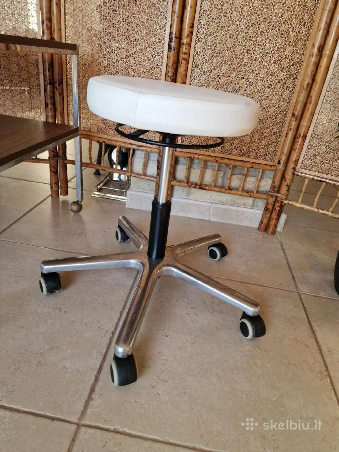 Vintažinė mid century darbo kėdė