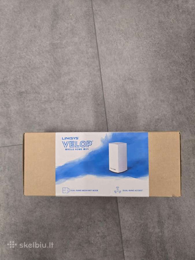Linksys Velop Ac1300 „mesh“ Wi-fi mazgas