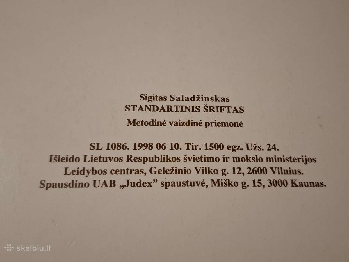 Šriftas - nuotraukos Nr. 9