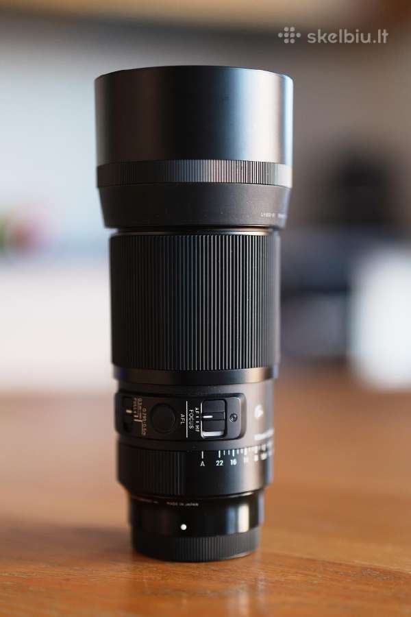 Sigma 105mm F2.8 Dg Dn Macro Art (Sony E mount) - nuotraukos Nr. 2