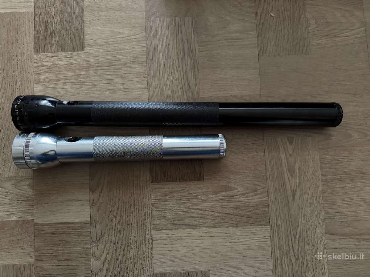 Maglite prozektorius-lazda made in Usa 3, 5, 6 cel
