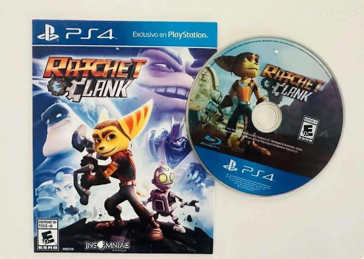 Kompiuterinis žaidimas Ratchet & Clank (Ps4)