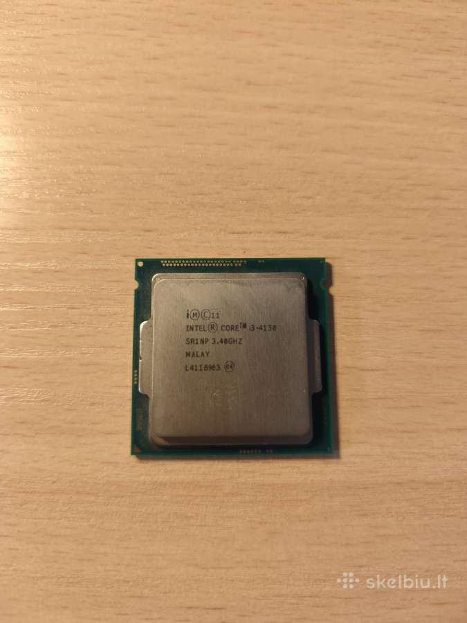 Cpu Intel i3-4130 3,4ghz - nuotraukos Nr. 2