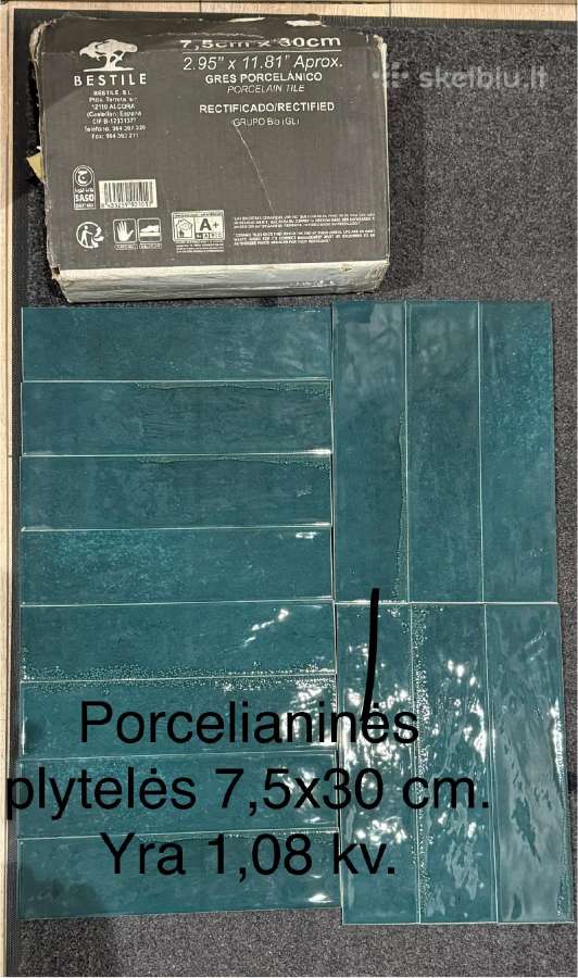 Parduodu porcelialines plyteles