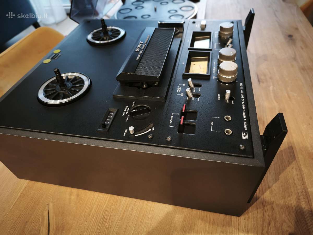 Sony Tc-399 juostų grotuvas kolekcinio stovio - nuotraukos Nr. 5