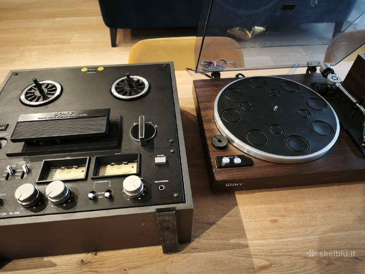 Sony Tc-399 juostų grotuvas kolekcinio stovio - nuotraukos Nr. 6
