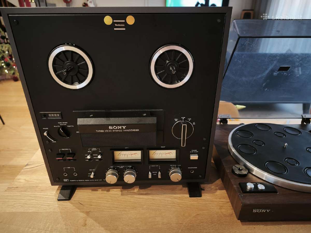 Sony Tc-399 juostų grotuvas kolekcinio stovio - nuotraukos Nr. 7