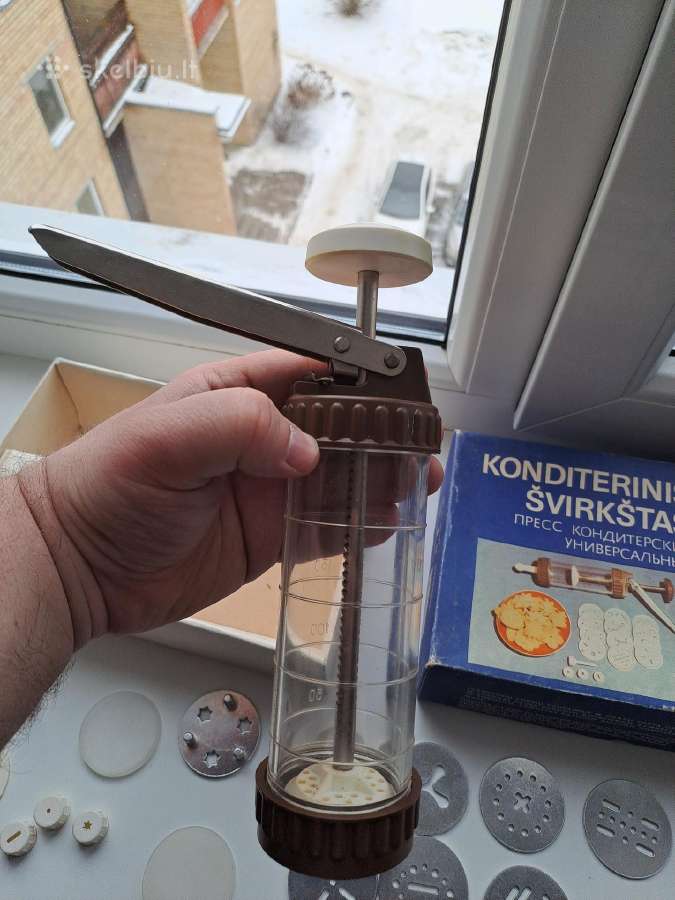 Konditerinis švirkštas - nuotraukos Nr. 7