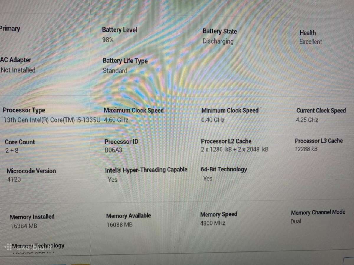 „Dell Latitude 7440“ su 13 kartos „Core i5“ proces - nuotraukos Nr. 6