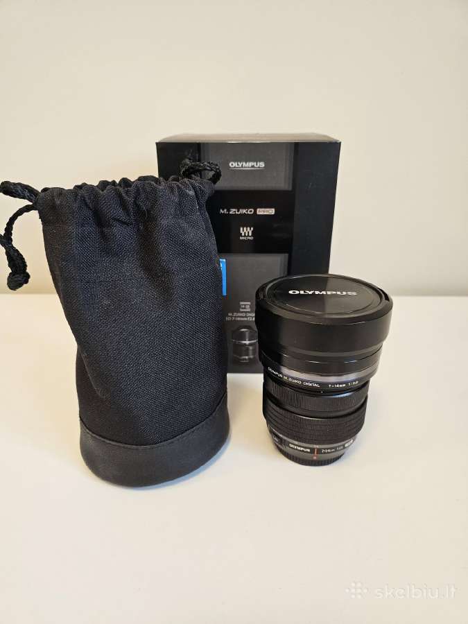 M.zuiko Digital Ed 7-14mm F2.8 Pro objektyvas