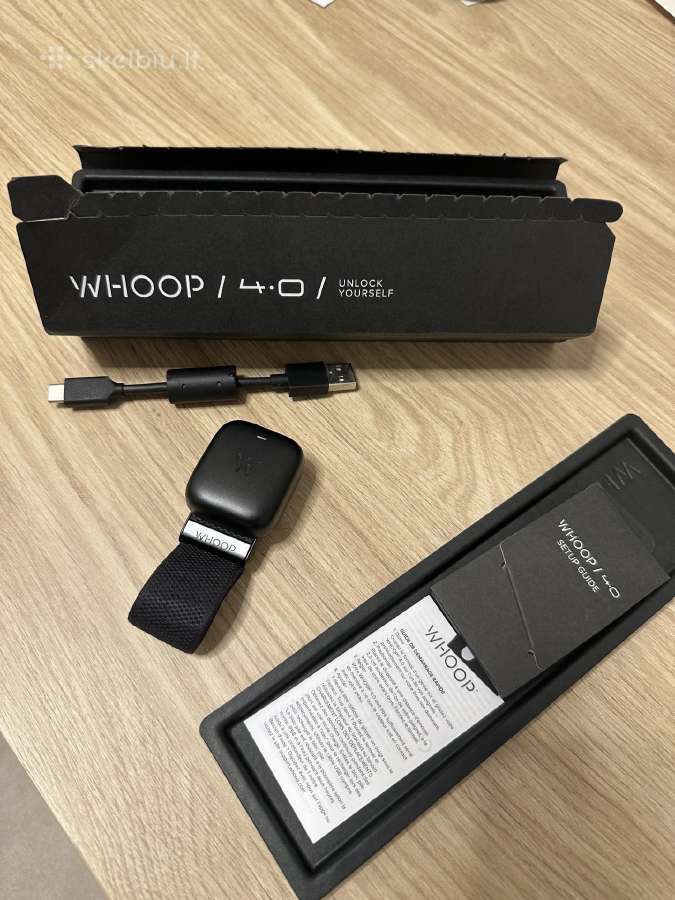 Whoop 4.0 miego sekimo apyrankė - nuotraukos Nr. 2