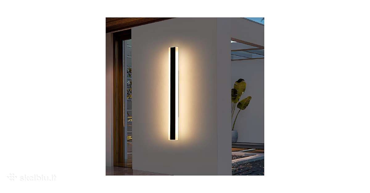 Modernus pailgas LED sieninis šviestuvas – stiling