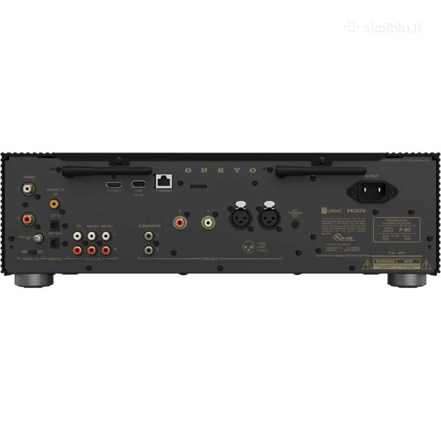 Onkyo P-80 ir M-80 komplektas - nuotraukos Nr. 5