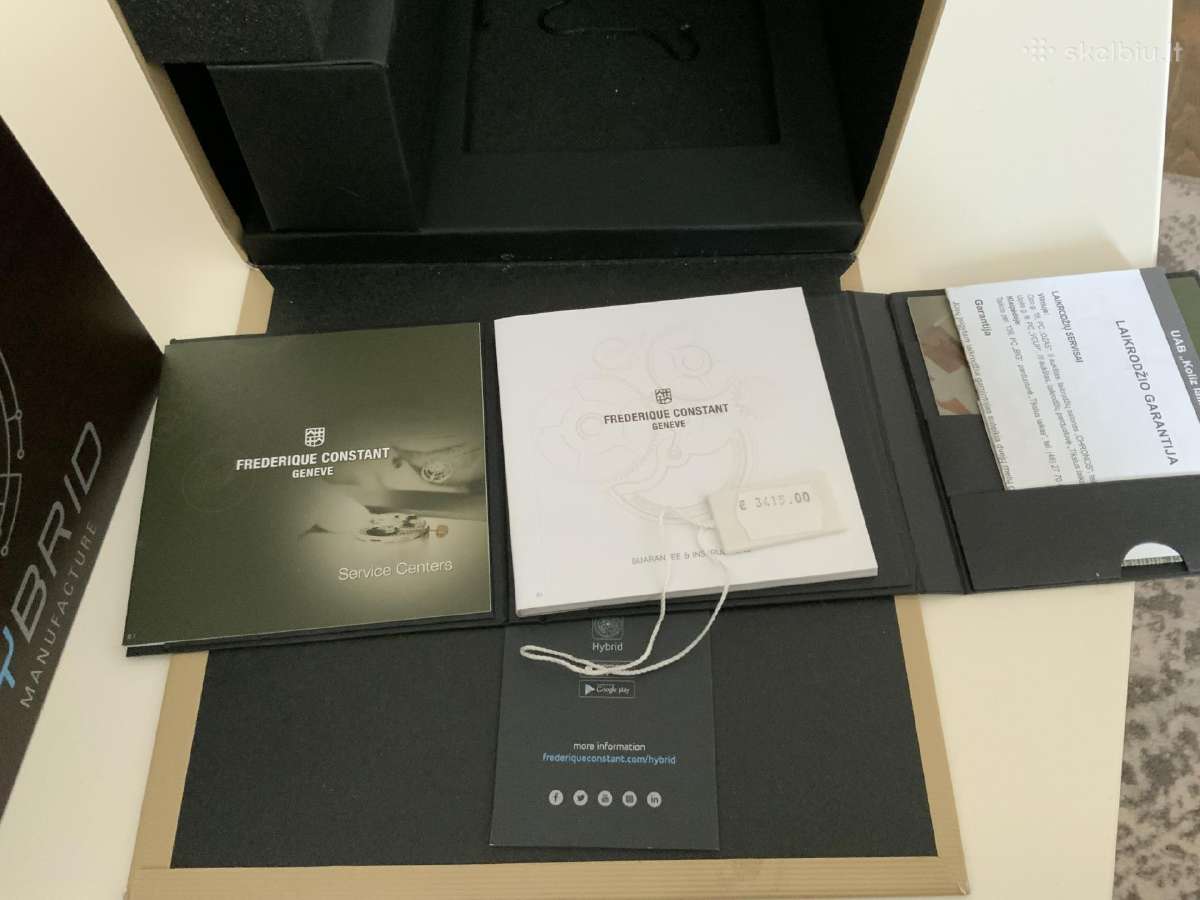 Frederique Constant - nuotraukos Nr. 7
