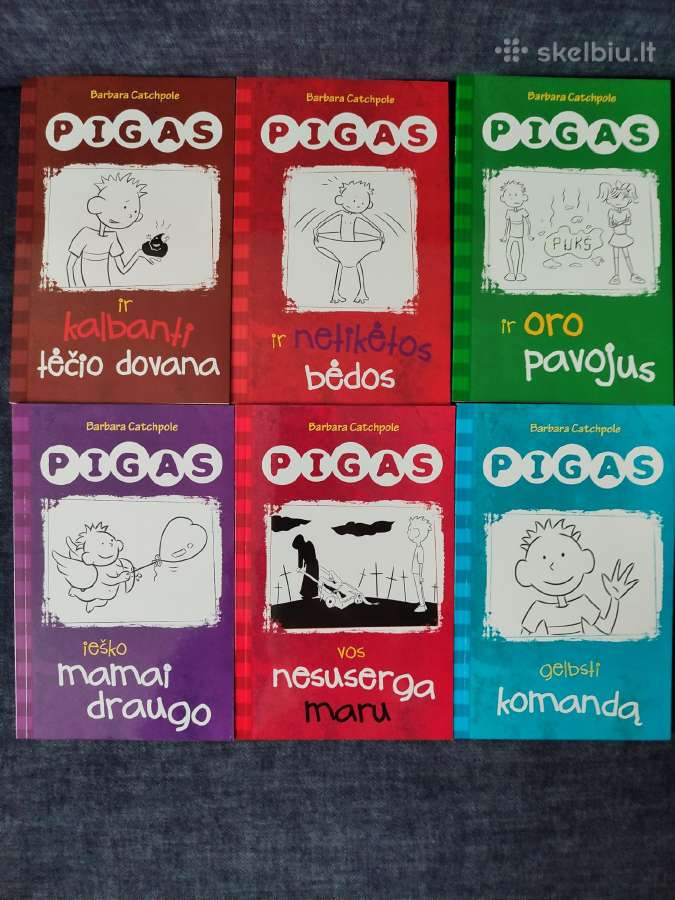 Knyga Pigas, 6 dalys