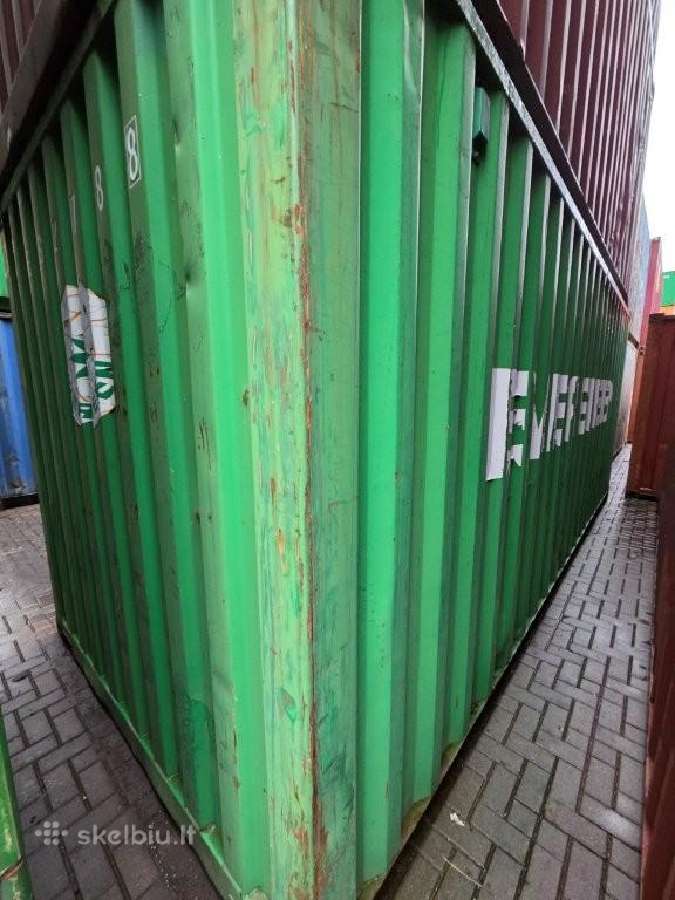 Jūriniai konteineriai 6 metrų - nuotraukos Nr. 4