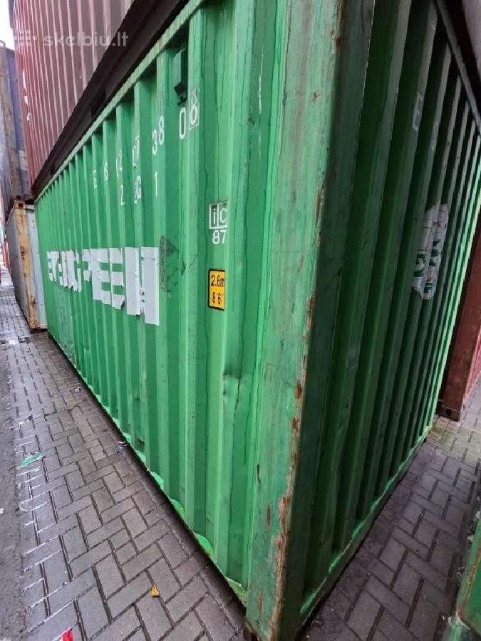 Jūriniai konteineriai 6 metrų - nuotraukos Nr. 11
