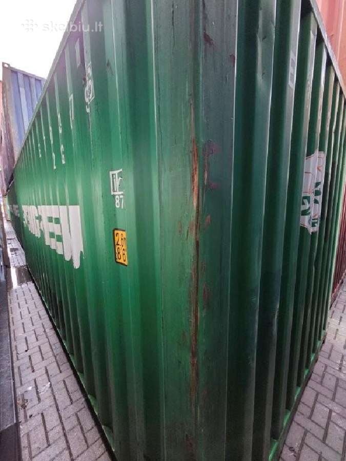 Jūriniai konteineriai 6 metrų - nuotraukos Nr. 12