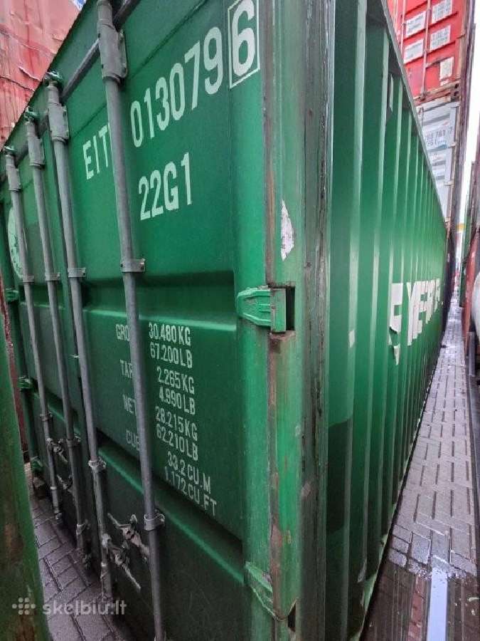 Jūriniai konteineriai 6 metrų - nuotraukos Nr. 14