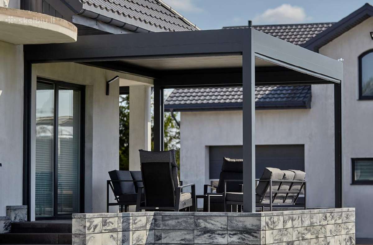 Aliuminio pergola, Premium lygio pergola