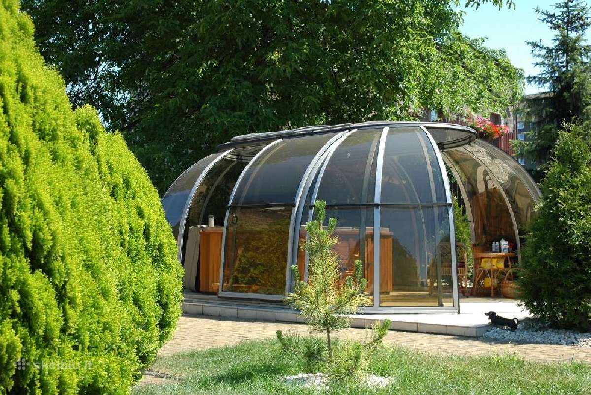 Aliuminio pergola, Premium lygio pergola - nuotraukos Nr. 10