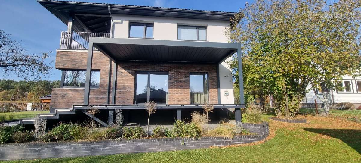 Aliuminio pergola, Premium lygio pergola - nuotraukos Nr. 5