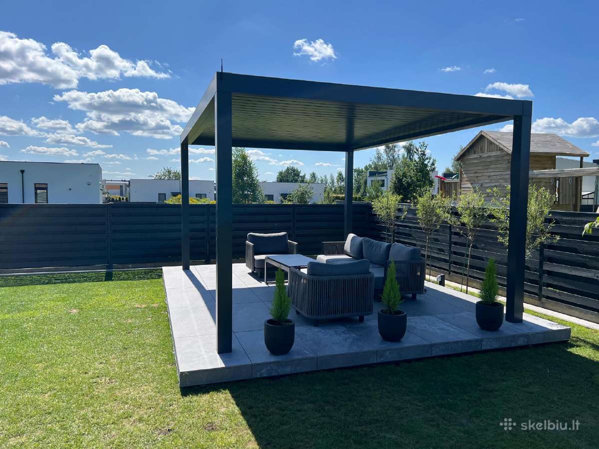 Aliuminio pergola, Premium lygio pergola - nuotraukos Nr. 7