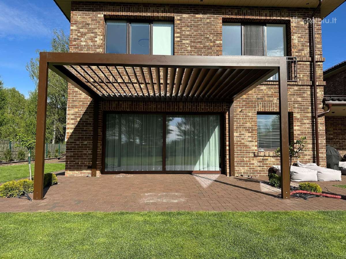 Aliuminio pergola, Premium lygio pergola - nuotraukos Nr. 8