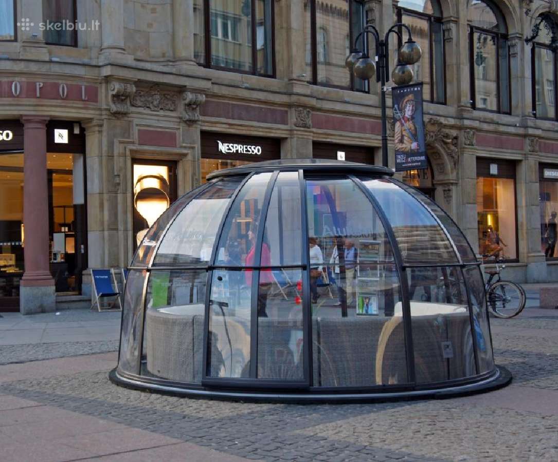 Aliuminio pergola, Premium lygio pergola - nuotraukos Nr. 11