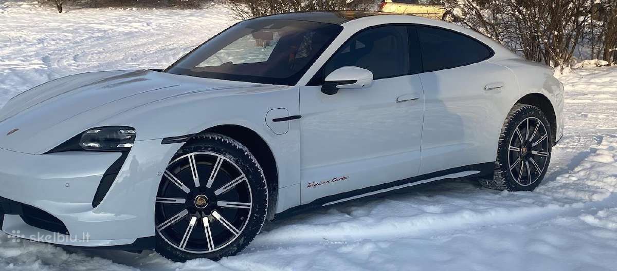Originalūs Porsche Taycan Sport Aero su padangomis - nuotraukos Nr. 2