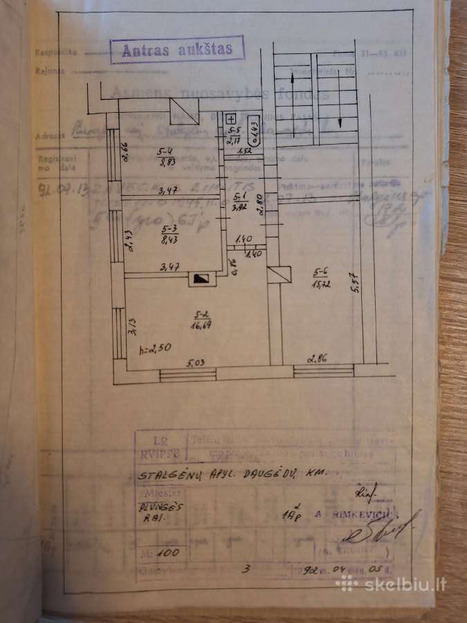 Parduodamas 55 m² butas – ekonomiškas, su ūkini - nuotraukos Nr. 13