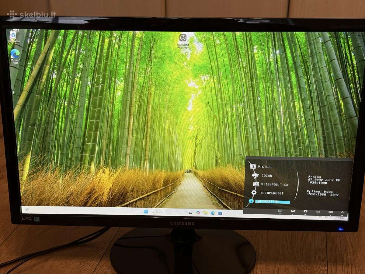Samsung S24b300b 1080p/60hz monitorius - nuotraukos Nr. 13