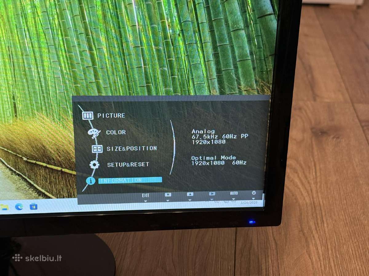 Samsung S24b300b 1080p/60hz monitorius - nuotraukos Nr. 14
