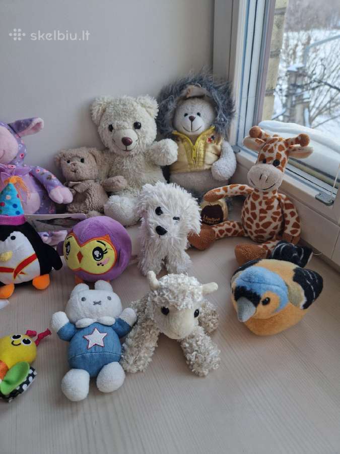 Minkšti žaisliukai po 3€ - nuotraukos Nr. 3