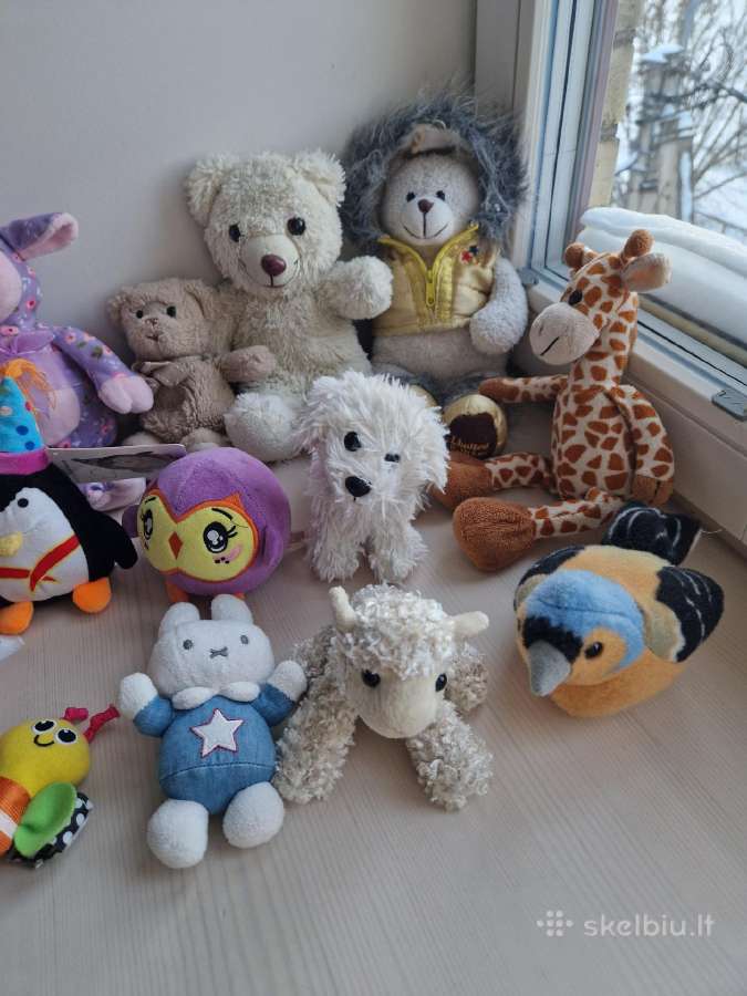 Minkšti žaisliukai po 3€ - nuotraukos Nr. 4