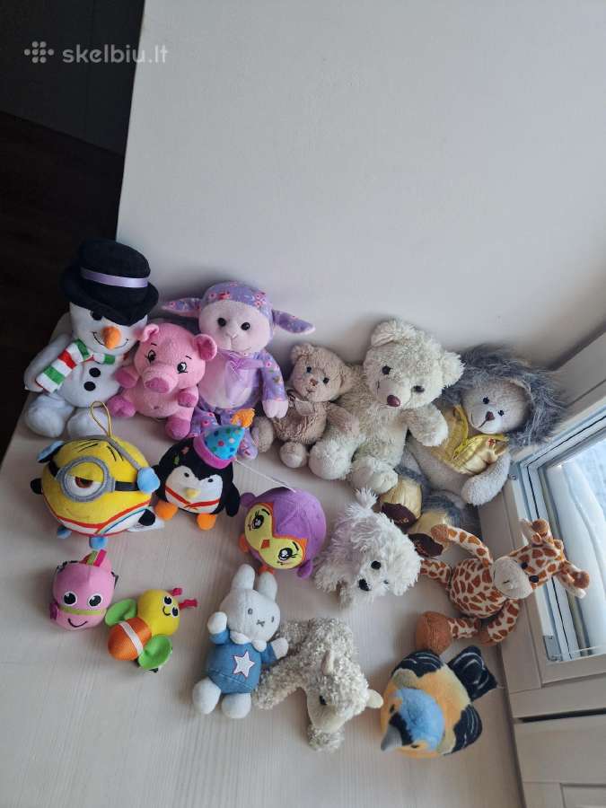 Minkšti žaisliukai po 3€ - nuotraukos Nr. 5