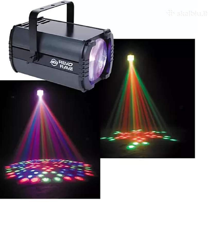 Šviesos efektų lempa, sviesos efektai Revo Rave - nuotraukos Nr. 3