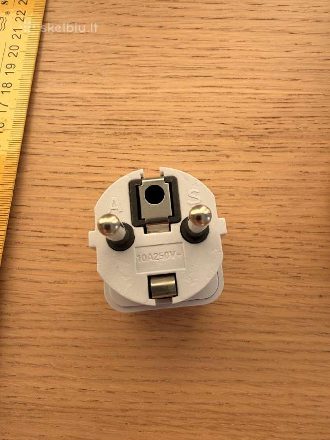 Elektros lizdų adapteriai - nuotraukos Nr. 3