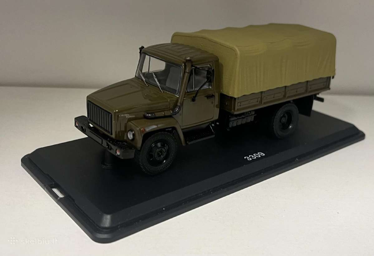 Kolekciniai modeliukai-gaz 3309
