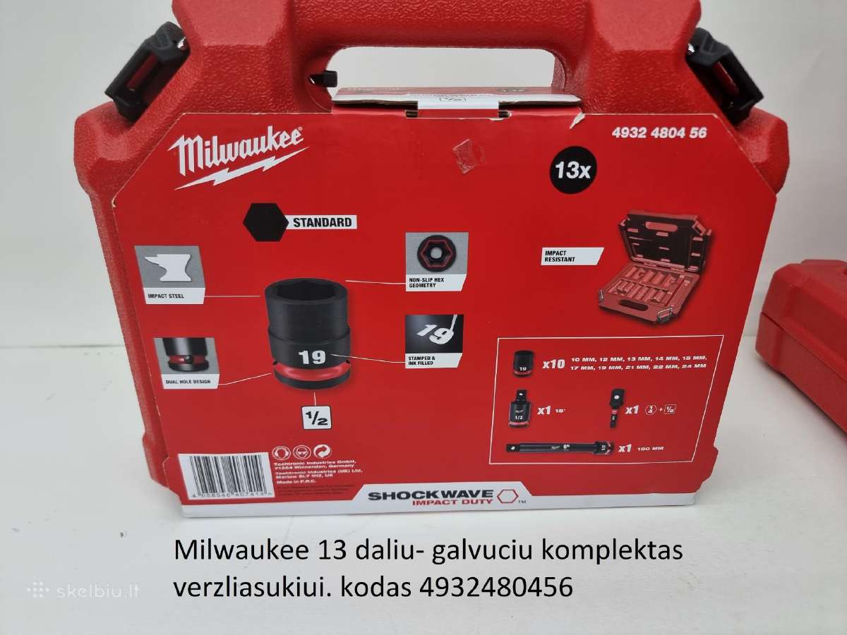 Milwaukee Oneiwf12 Fiw12 smūgini veržliasukis 300 - nuotraukos Nr. 22