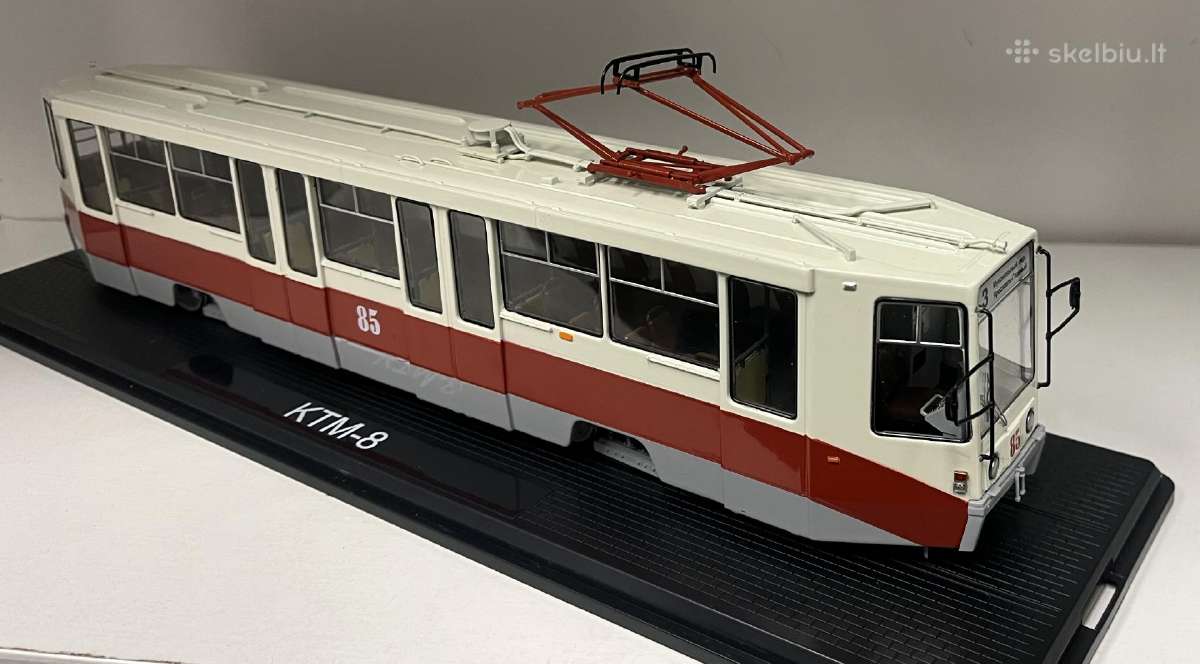 Kolekciniai modeliukai-KTM-8 tramvajus - nuotraukos Nr. 2