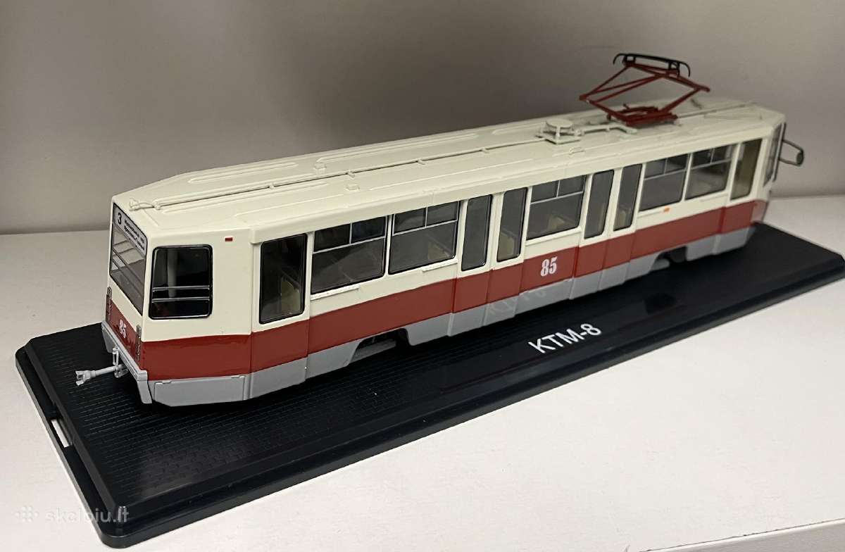 Kolekciniai modeliukai-KTM-8 tramvajus - nuotraukos Nr. 3