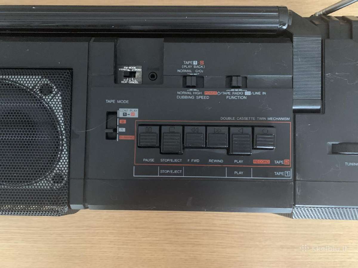 Boombox Sharp Wq-t354(bk) - nuotraukos Nr. 3