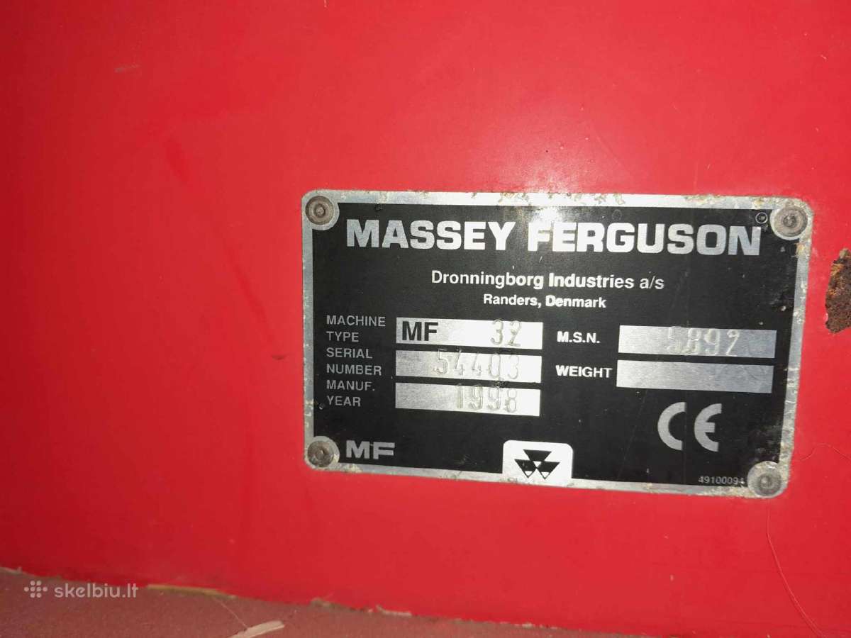 Massey ferguson 32 - nuotraukos Nr. 10