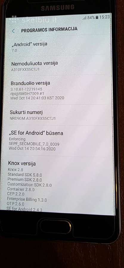 Samsung A3 - nuotraukos Nr. 8