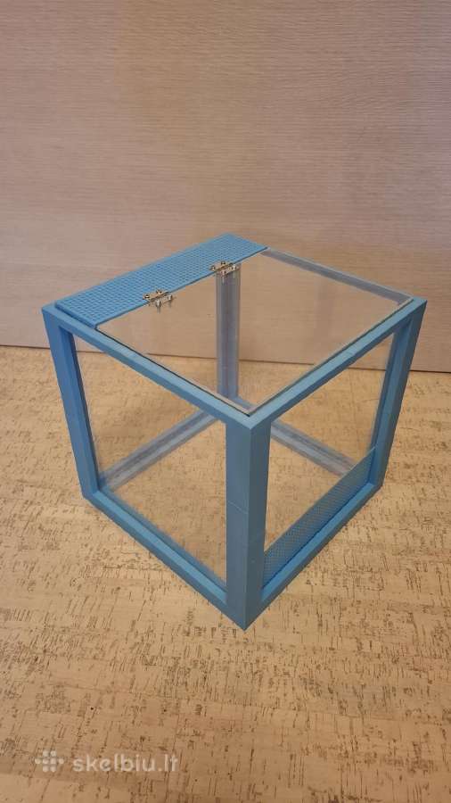Terariumas 25x25x25cm