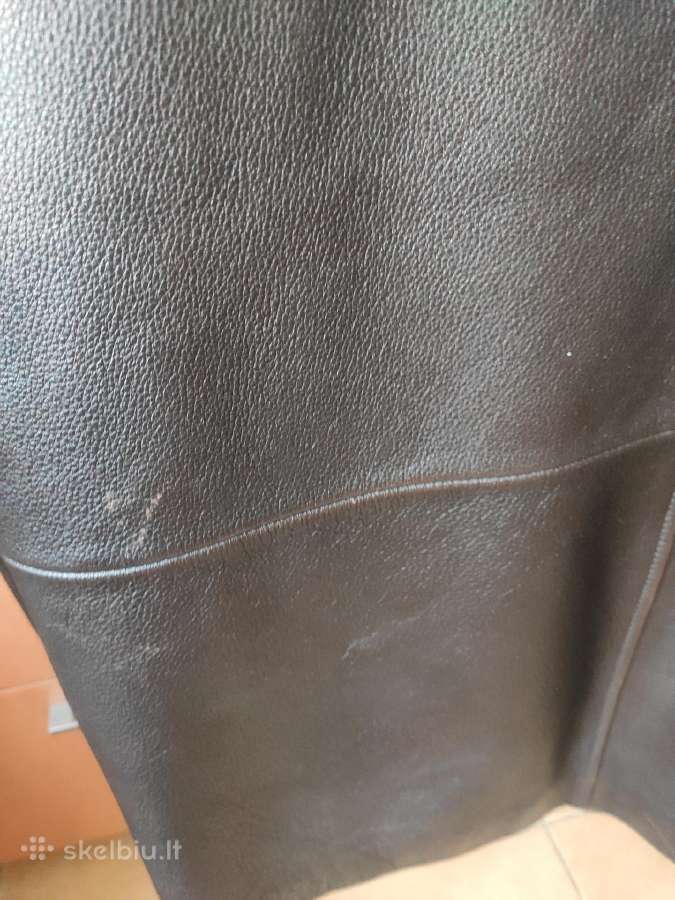 Stora natūralios odos vyriška striukė Apennine - nuotraukos Nr. 8